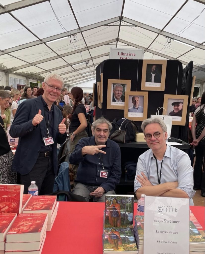 Philippe Nicolas et Les éditions Cohen 21 Place des Vosges Le Livre sur la Place